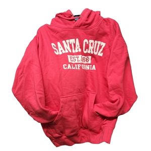 SANTA CRUZ HOODIE Pink Sz. Medium